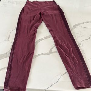 Lululemon. Maroon/purple leggings. NWOT.